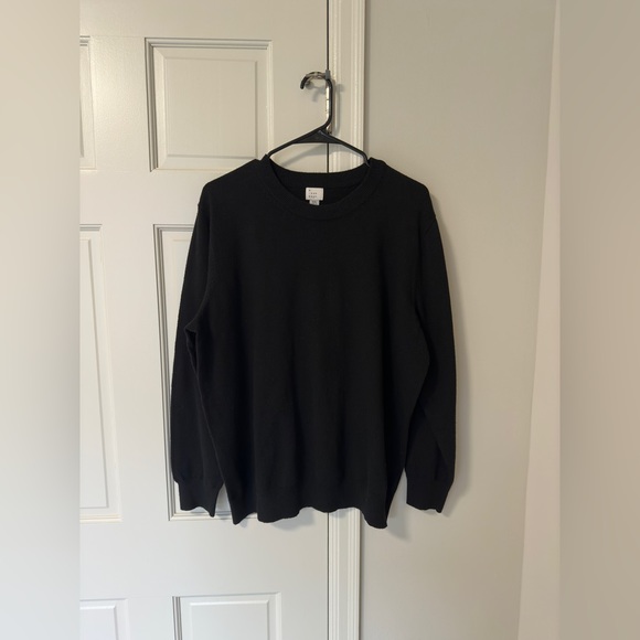 a new day Sweaters - Women's Fine Gauge Crewneck Sweater, A New Day, Black, XXL